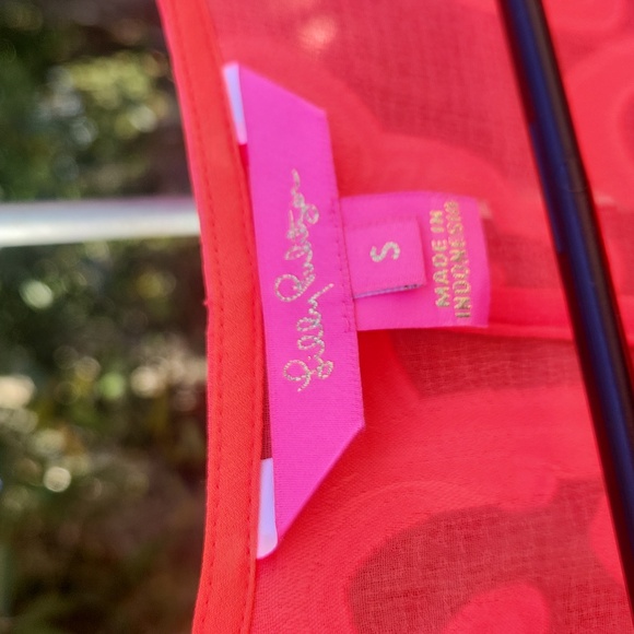 Lilly Pulitizer Motley Swirl Jacquard Coverup - Picture 7 of 8